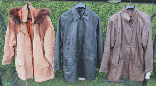 Damen mantel jacken echtes - 3,