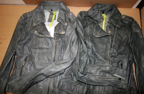 Damen herren lederjacken - x,